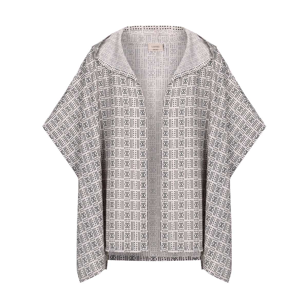 LINEA Men Kimono - Black/Cream