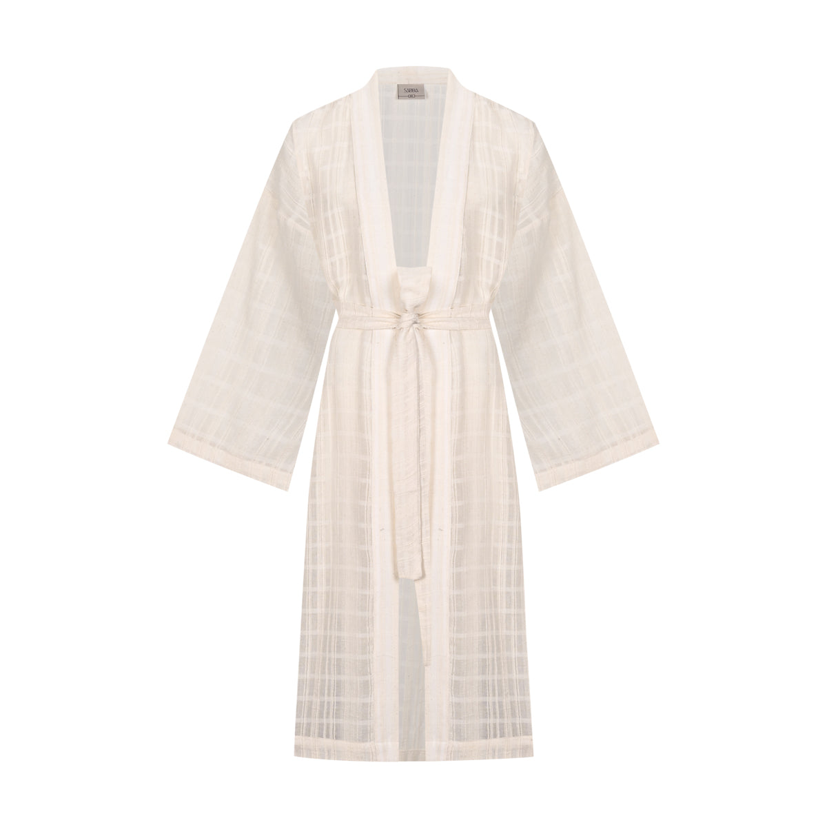 VELORA Men Kimono - Cream