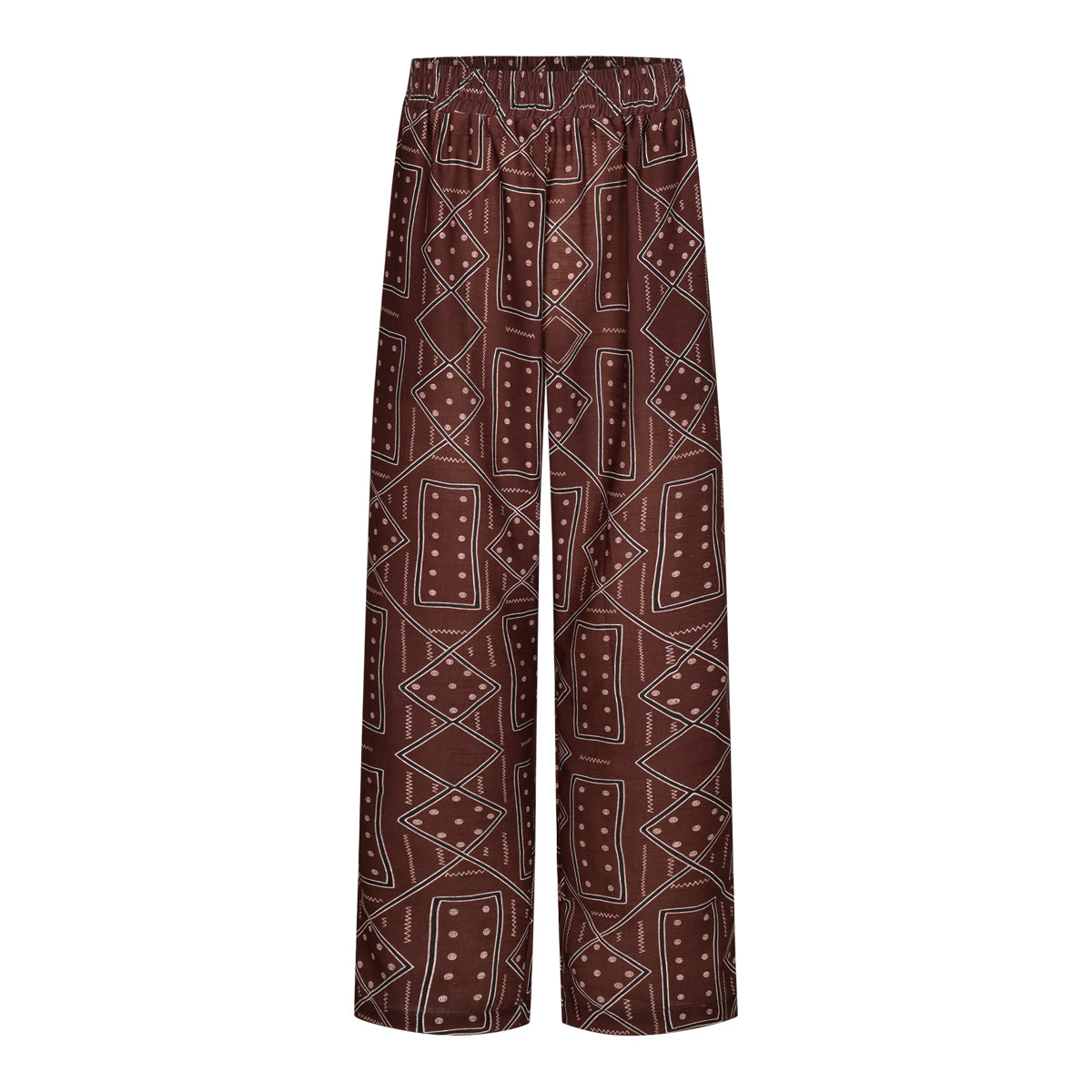 ZEPHYRA Men Pants - Brown/Cream