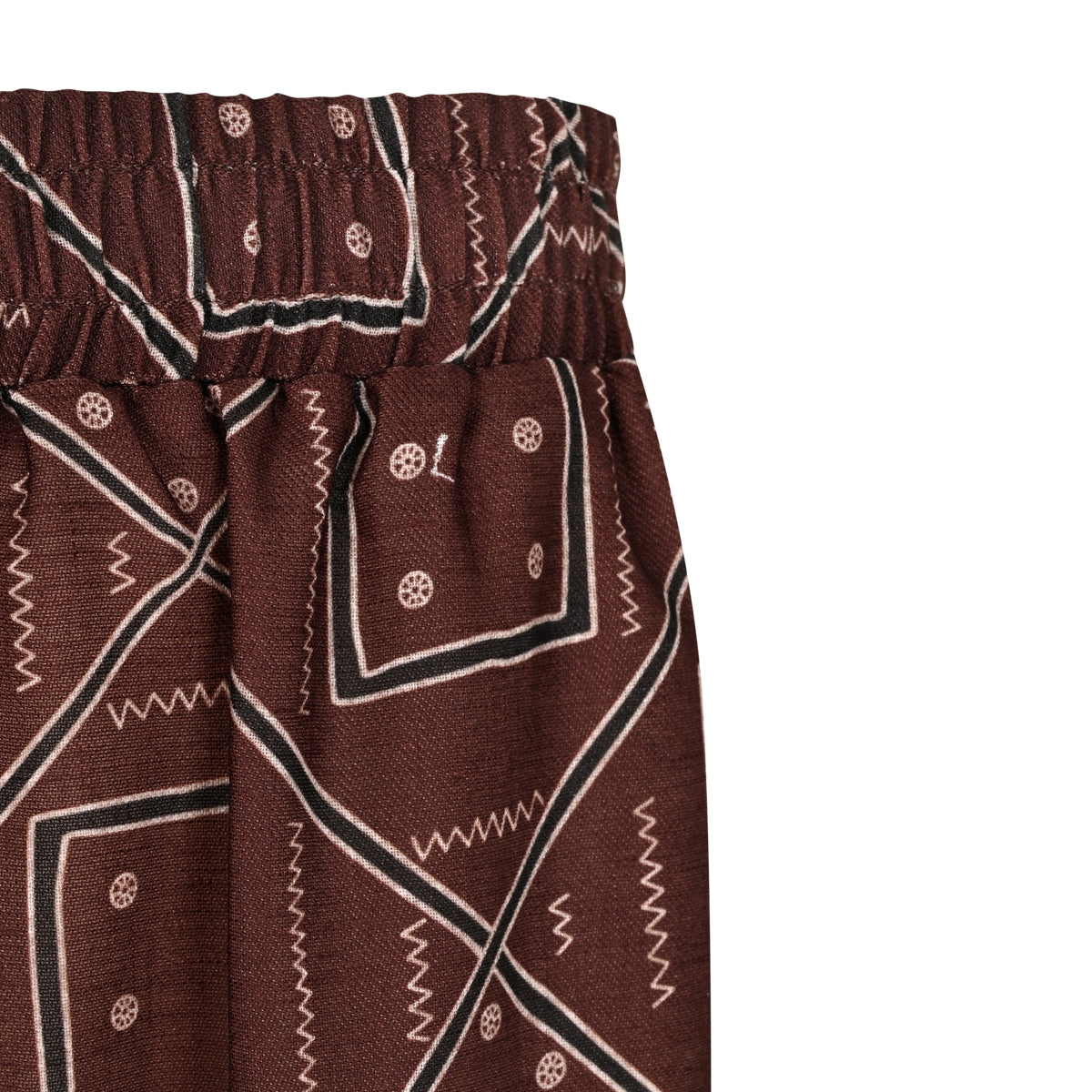 ZEPHYRA Men Pants - Brown/Cream