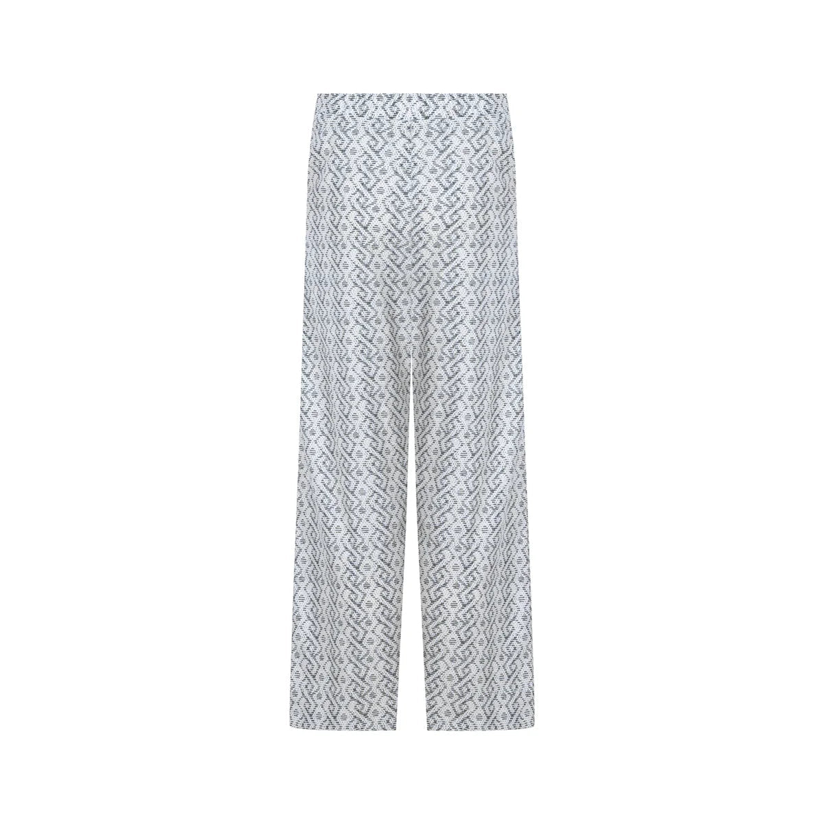 ANGERONA Men Pants - White/Black - sabbia