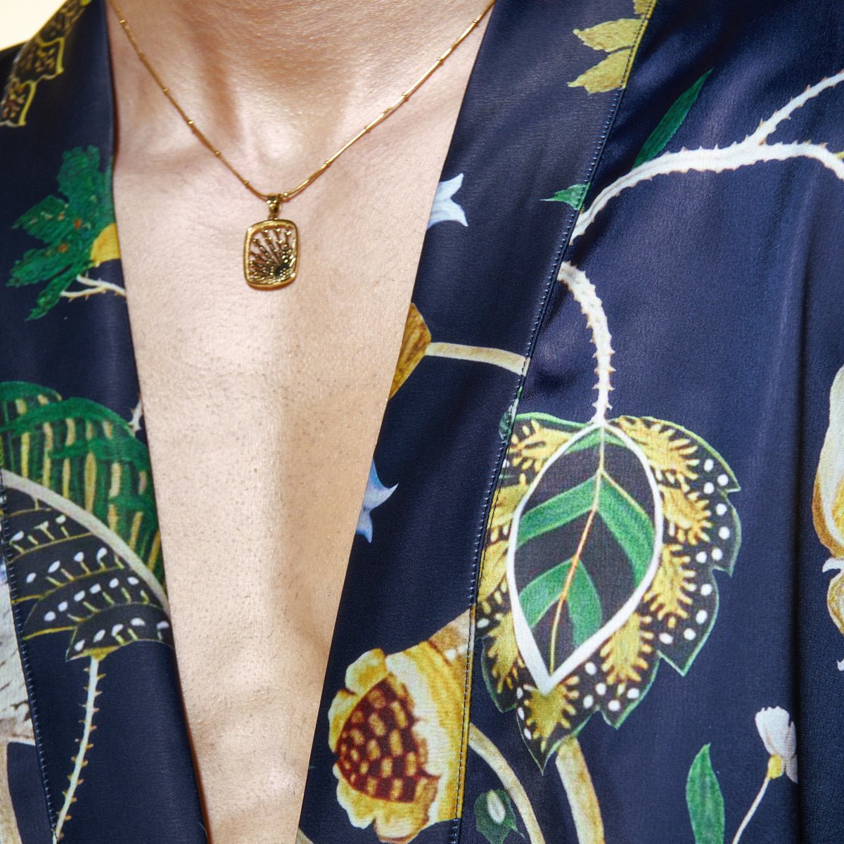 ANTHOS Men Kimono - Multi - Kimono - sabbia