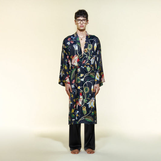 ANTHOS Men Kimono - Multi - Kimono - sabbia