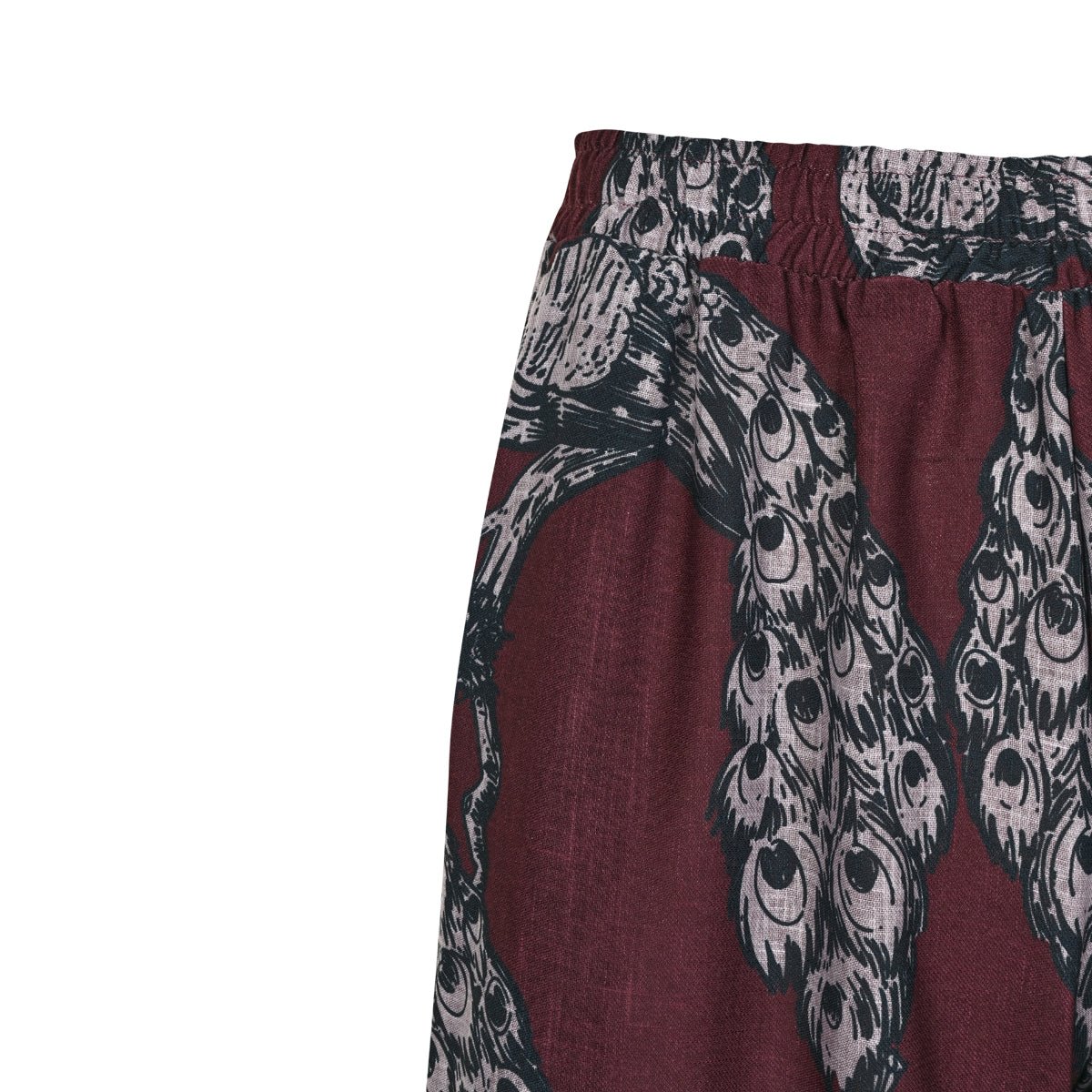 AURALIS Men Pants - Burgundy - Pantolon - sabbia