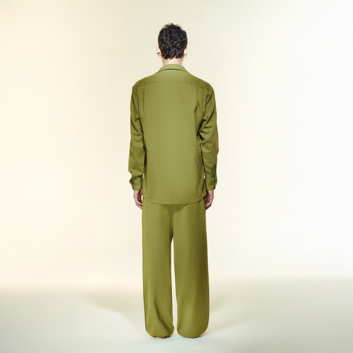 AURALIS Men Pants - Green - Pantolon - sabbia
