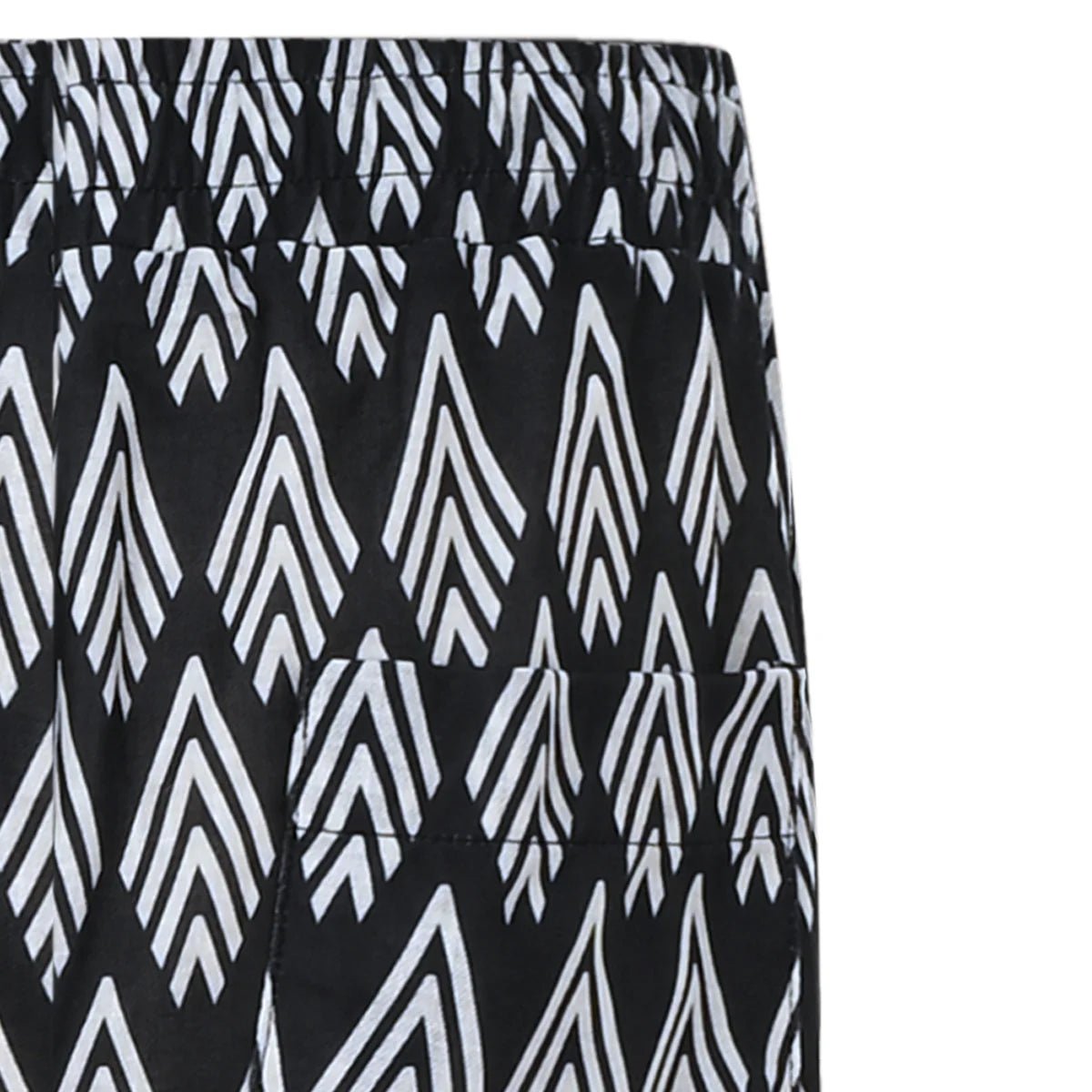 DEA DIA Men Pants - Black/White - sabbia