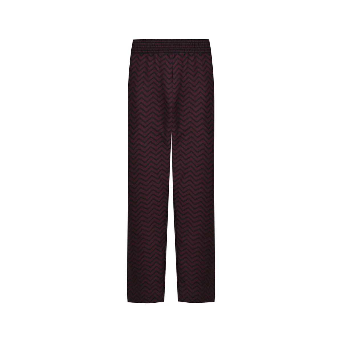 DEA DIA Men Pants - Burgundy/Black - sabbia
