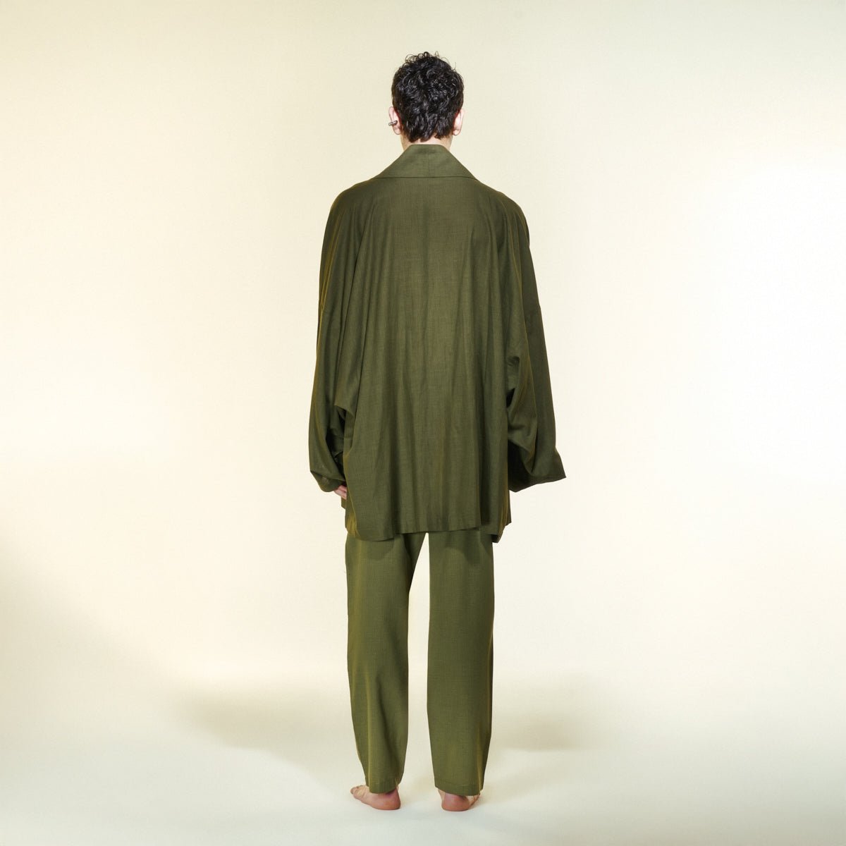 DEA DIA Men Pants - Khaki - Pantolon - sabbia