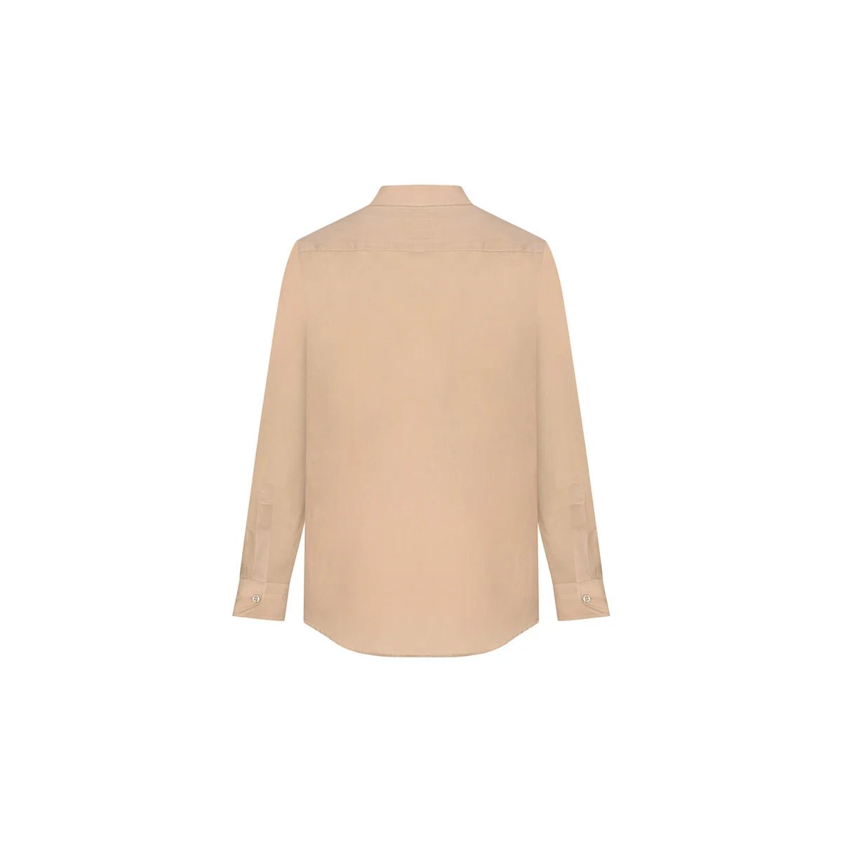 LIBER Oversize Men Shirt - Beige - sabbia
