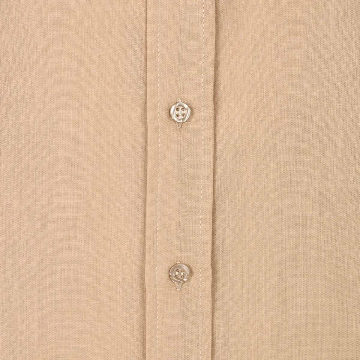 LIBER Oversize Men Shirt - Beige - sabbia