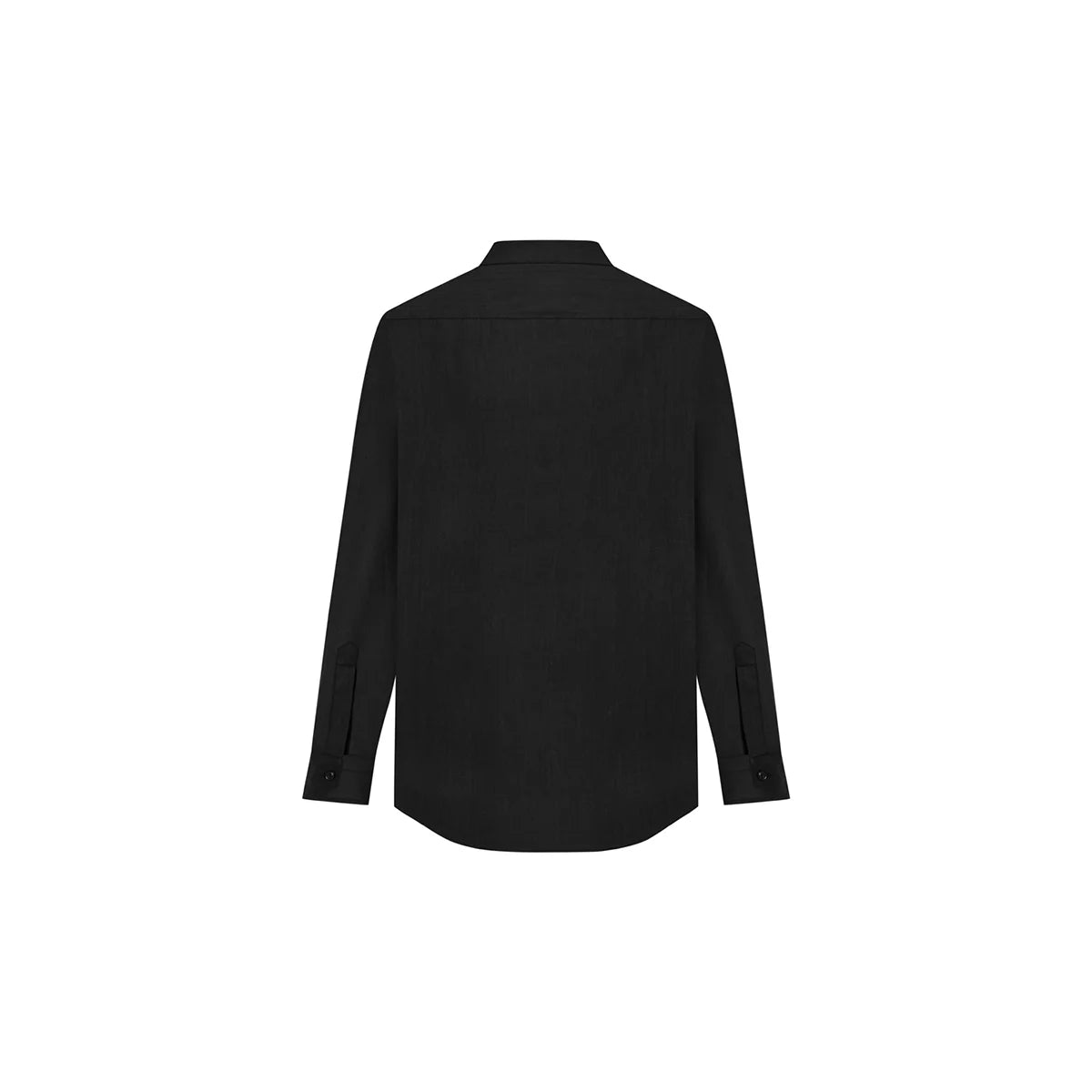 LIBER Oversize Men Shirt - Black - sabbia