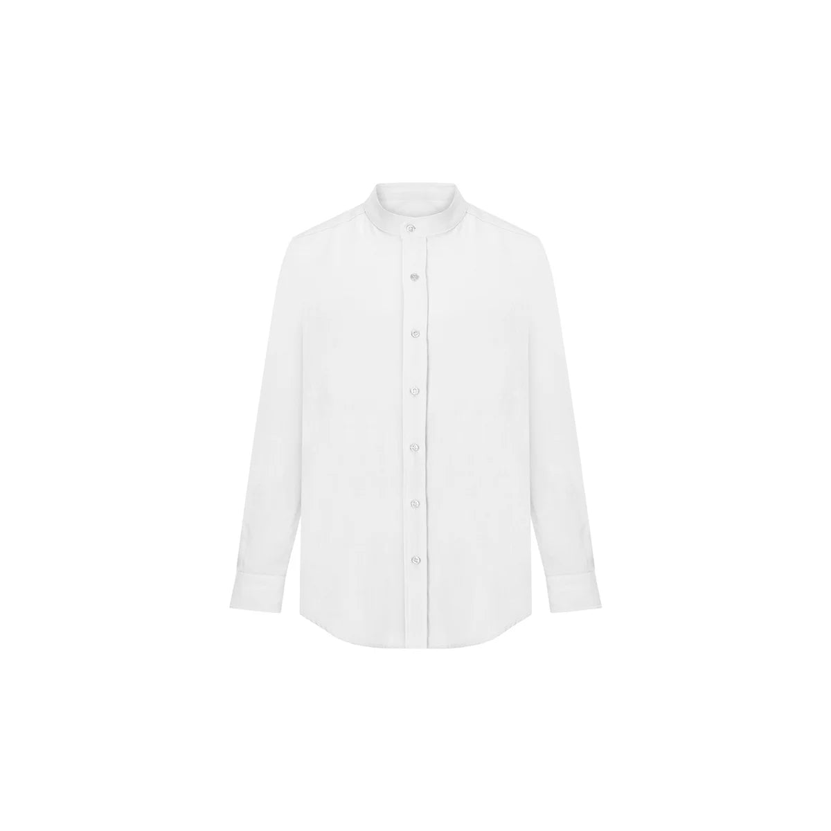 LIBER Oversize Men Shirt - White - sabbia