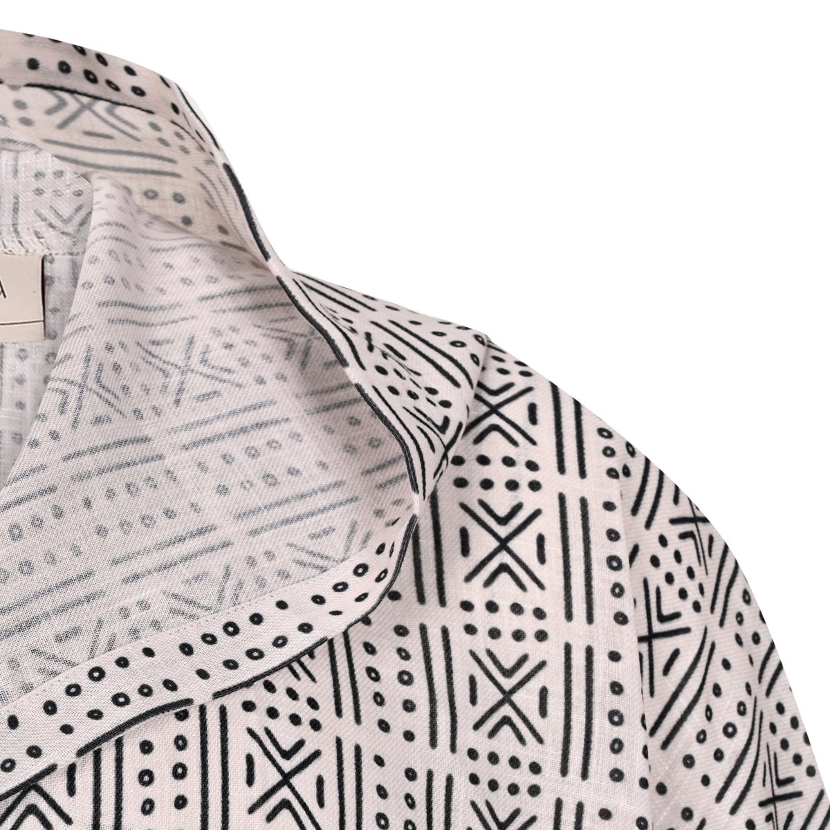 LINEA Men Kimono - Black/Cream - Kimono - sabbia