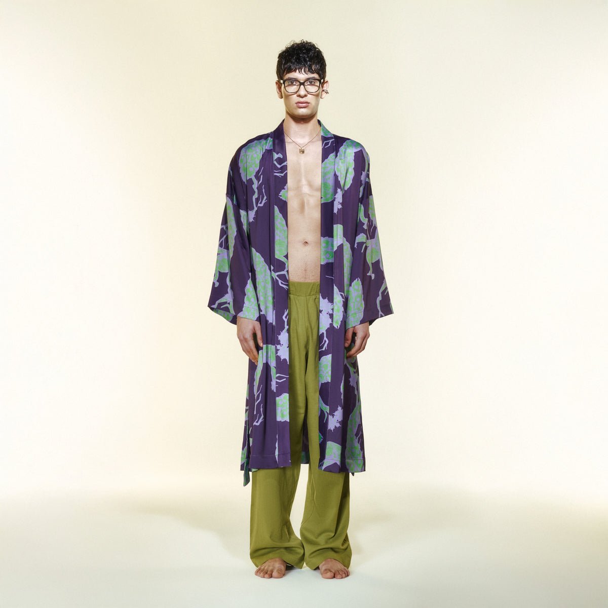 MAJESTA Men Kimono - Multi - Kimono - sabbia