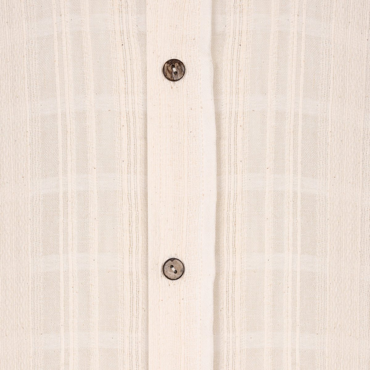 MIHOS - IVORY Men Shirt - Ivory - Gömlek - sabbia