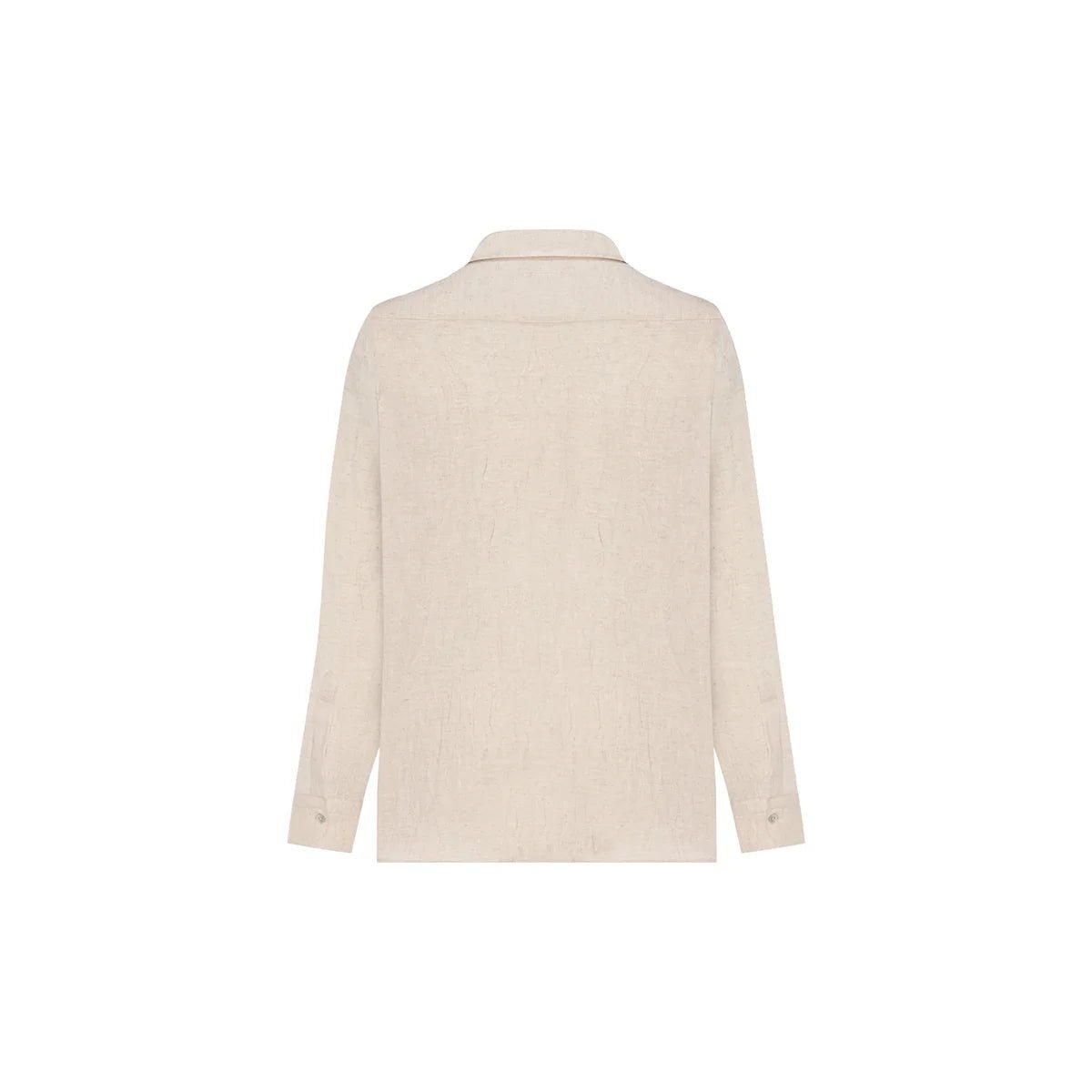 MIHOS Oversize Men Shirt - Ecru - sabbia