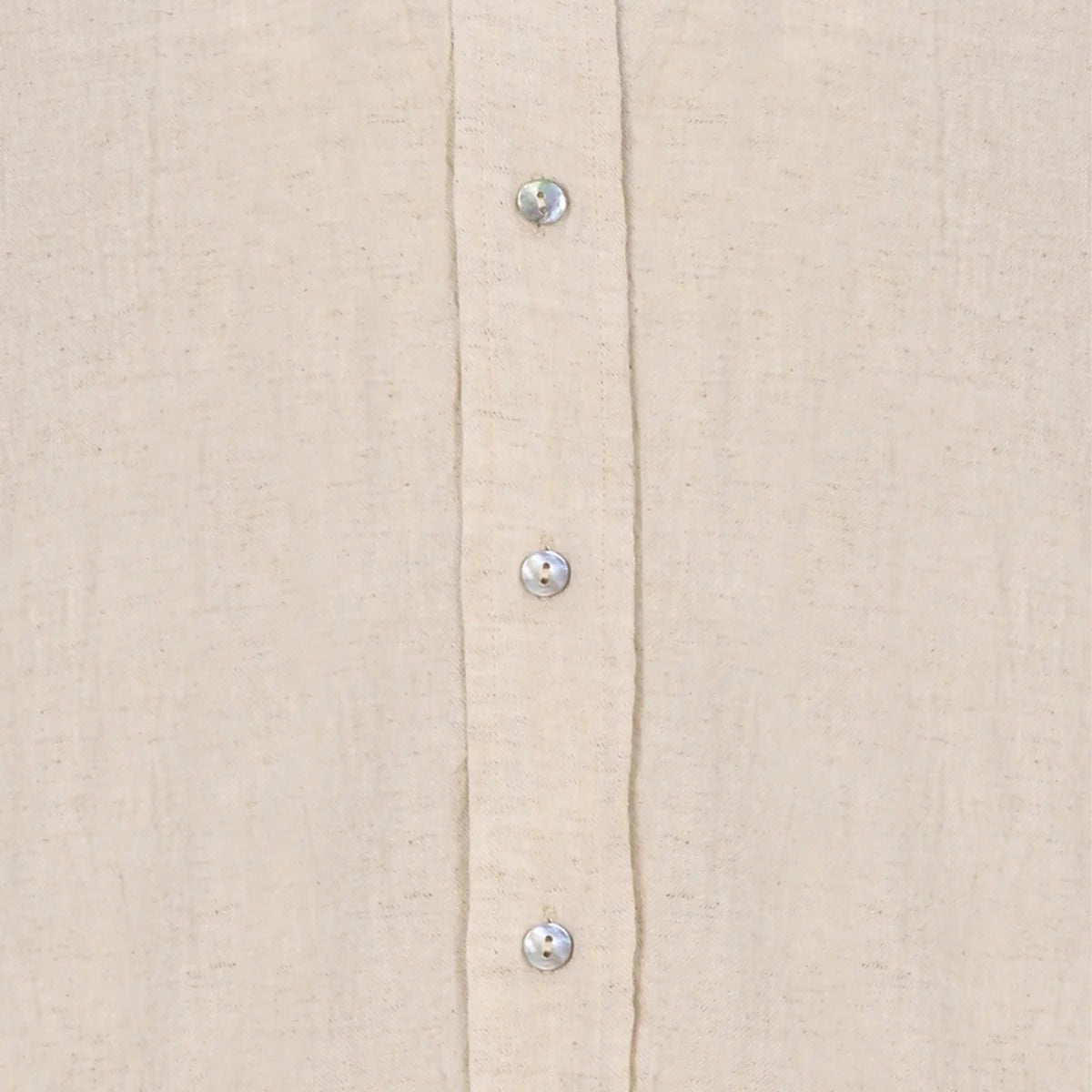 MIHOS Oversize Men Shirt - Ecru - sabbia