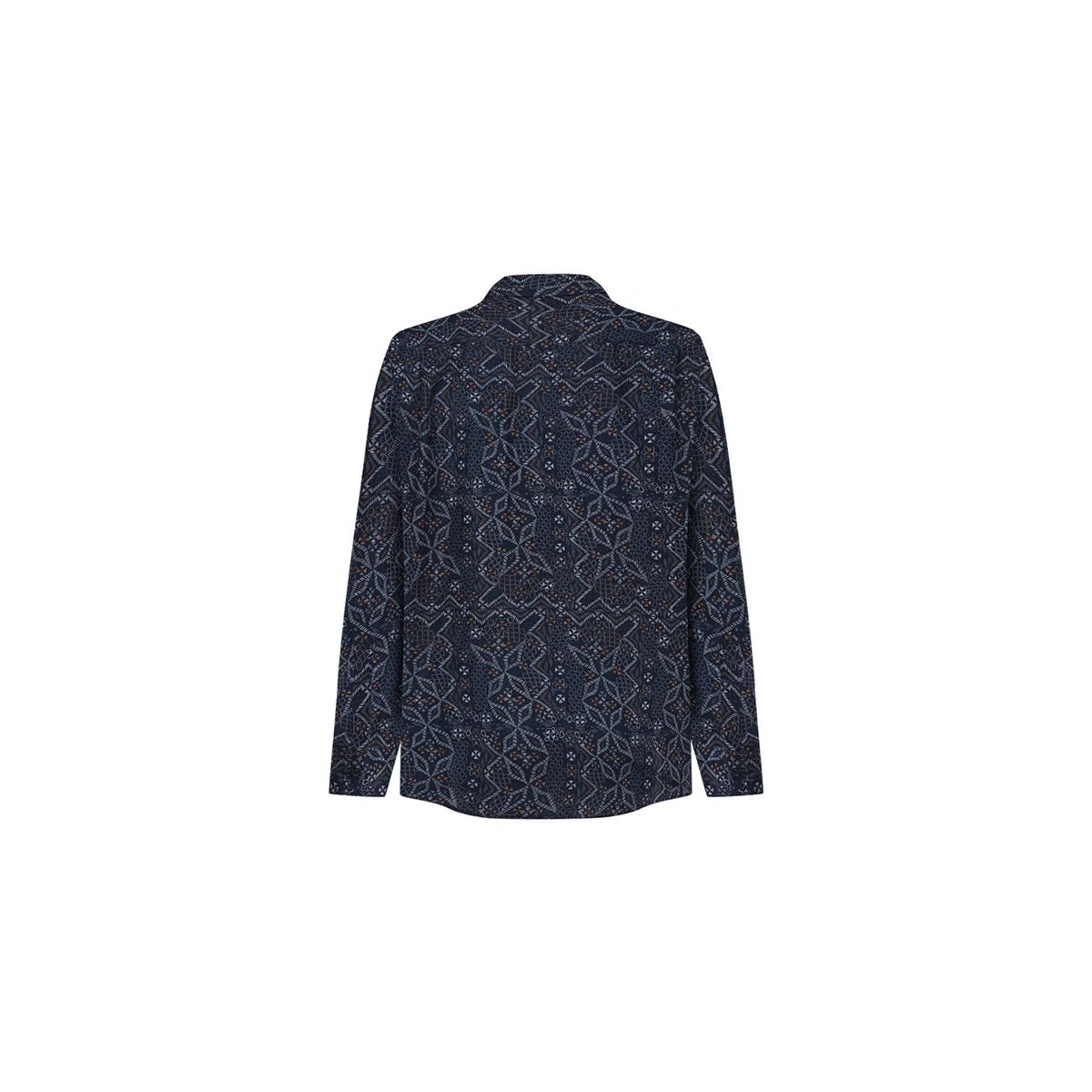 MIHOS Oversize Men Shirt - Multi - sabbia