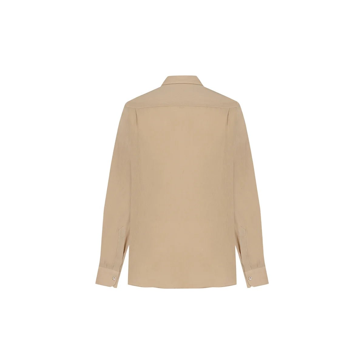 MIHOS Oversize Men Shirt - Sand - sabbia