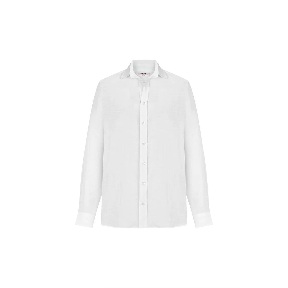 MIHOS Oversize Men Shirt - White - sabbia