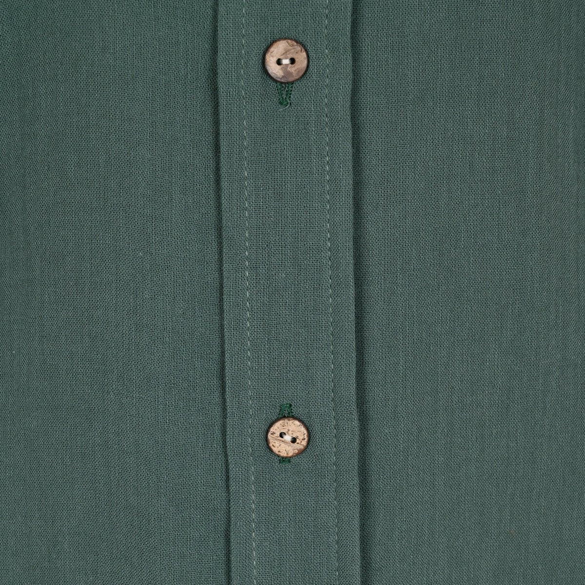 MIHOS SAGE Men Shirt - Sage Green - Gömlek - sabbia