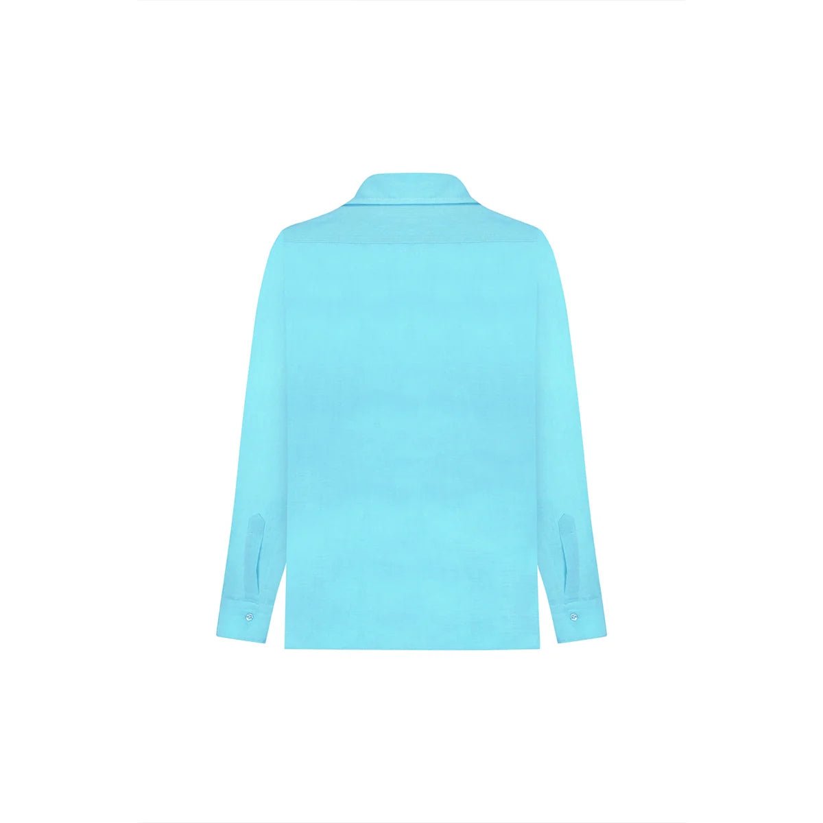 MIHOS-SKY Oversize Men Shirt - Blue - sabbia