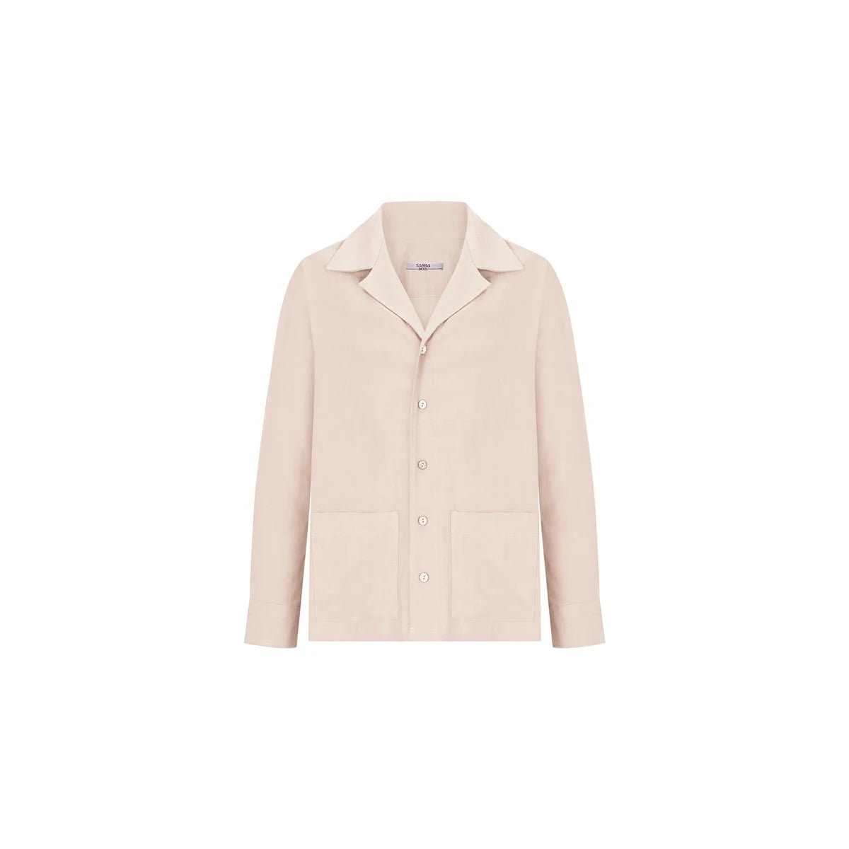 MINERVA Oversize Men Shirt - Cream - sabbia