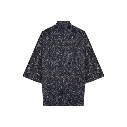 MORFEUS Oversize Men Kimono - Multi - sabbia