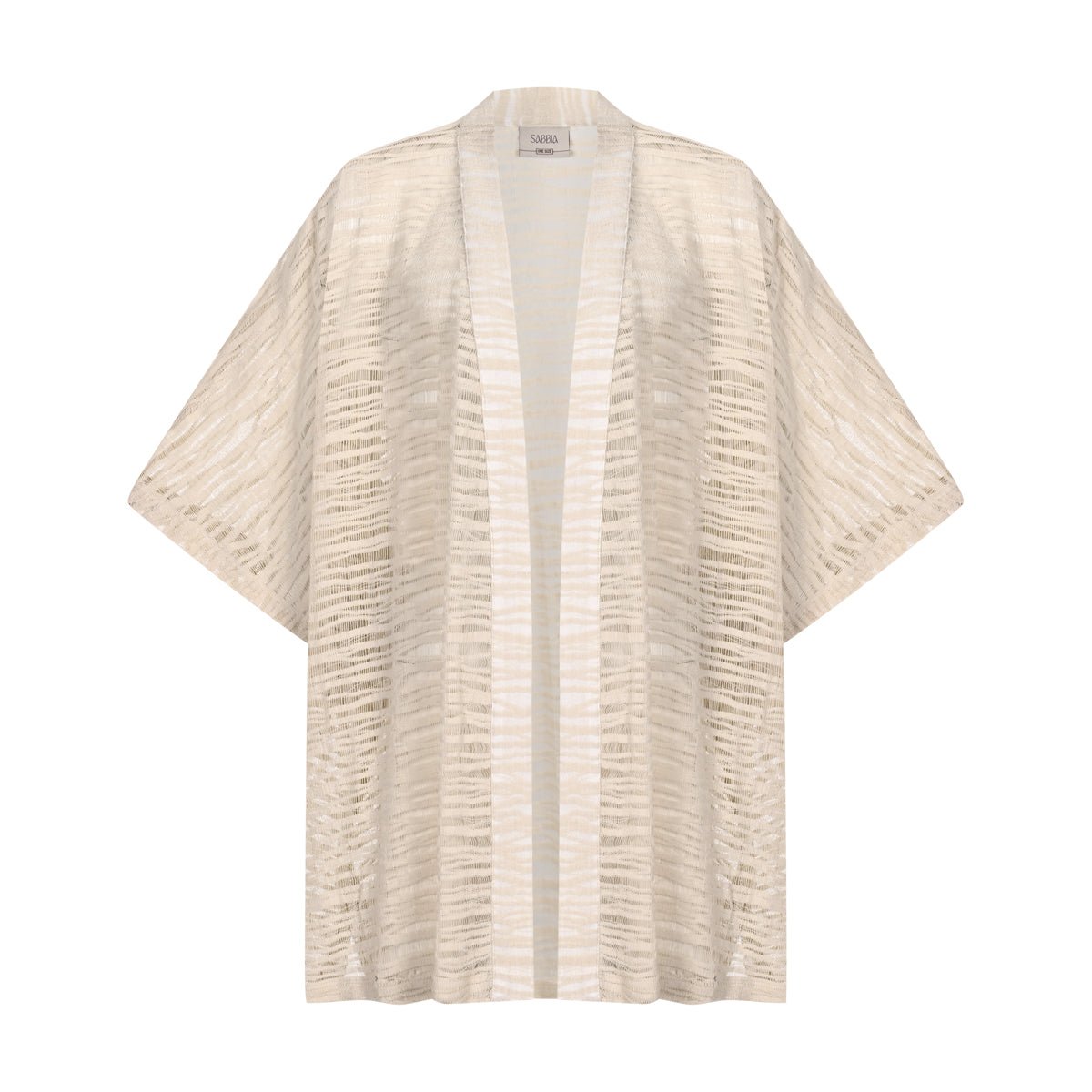 PALLORA Men Kimono - Cream - Kimono - sabbia