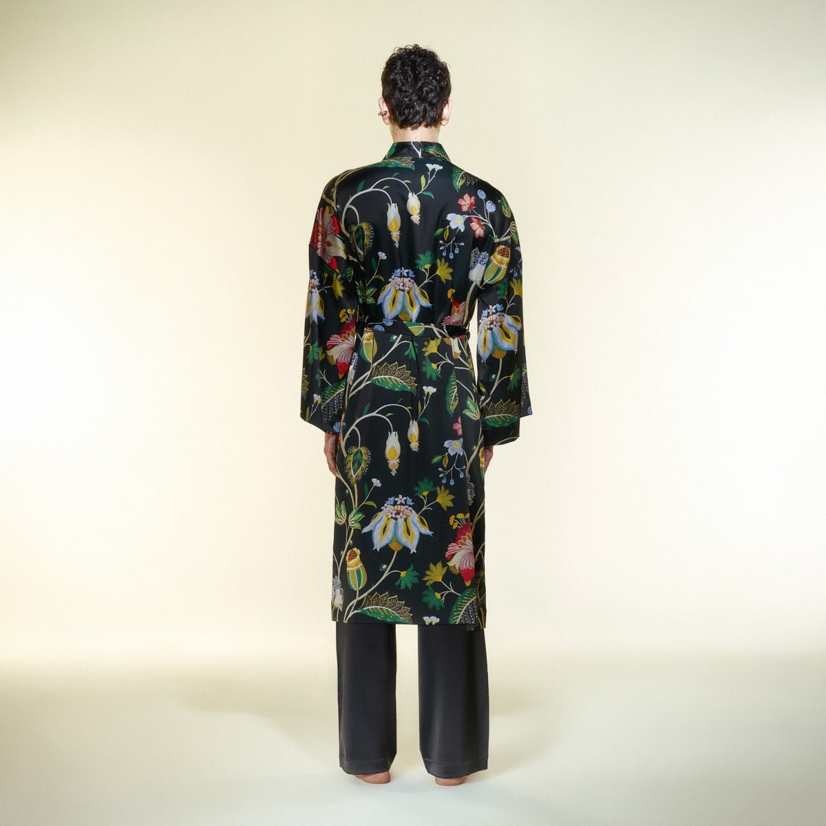PEATLIA Men Kimono - Multi - Kimono - sabbia