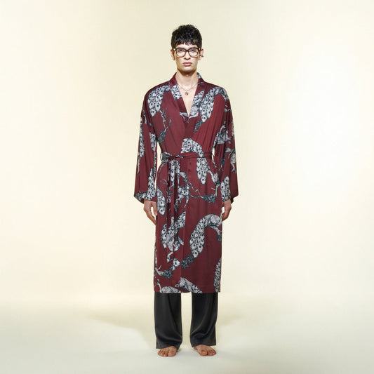 PLUMORA Men Kimono - Multi - Kimono - sabbia