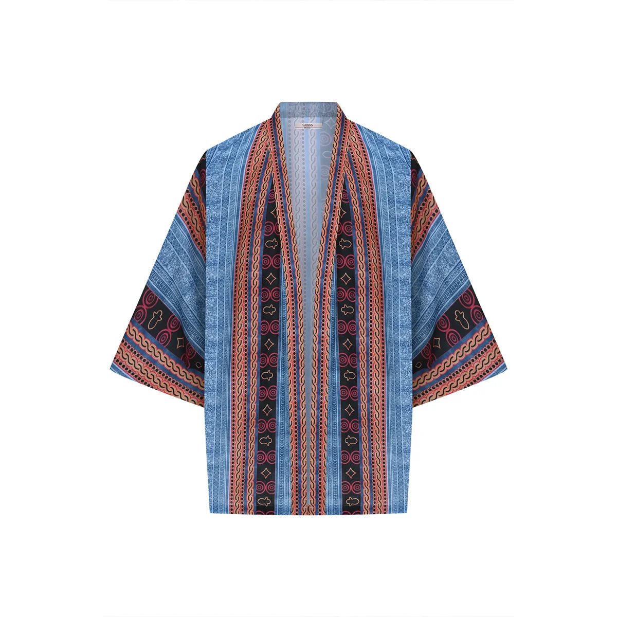 POSEIDON Oversize Men Kimono - Multi - sabbia
