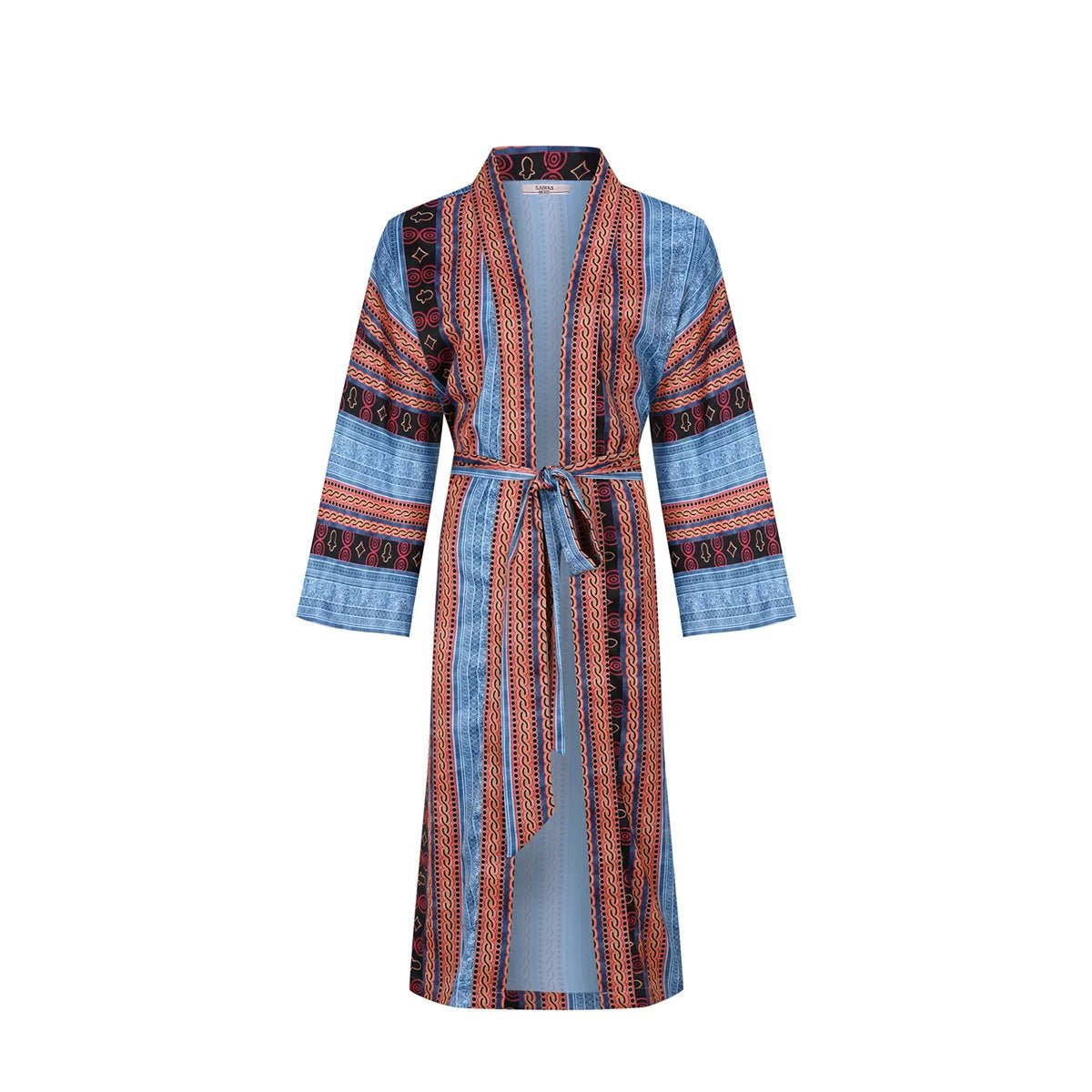 POSEIDON Oversize Men Kimono - Multi - sabbia