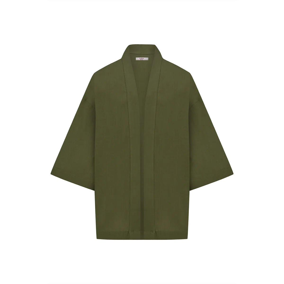 PRIAPOS Oversize Men Kimono - Khaki Green - sabbia