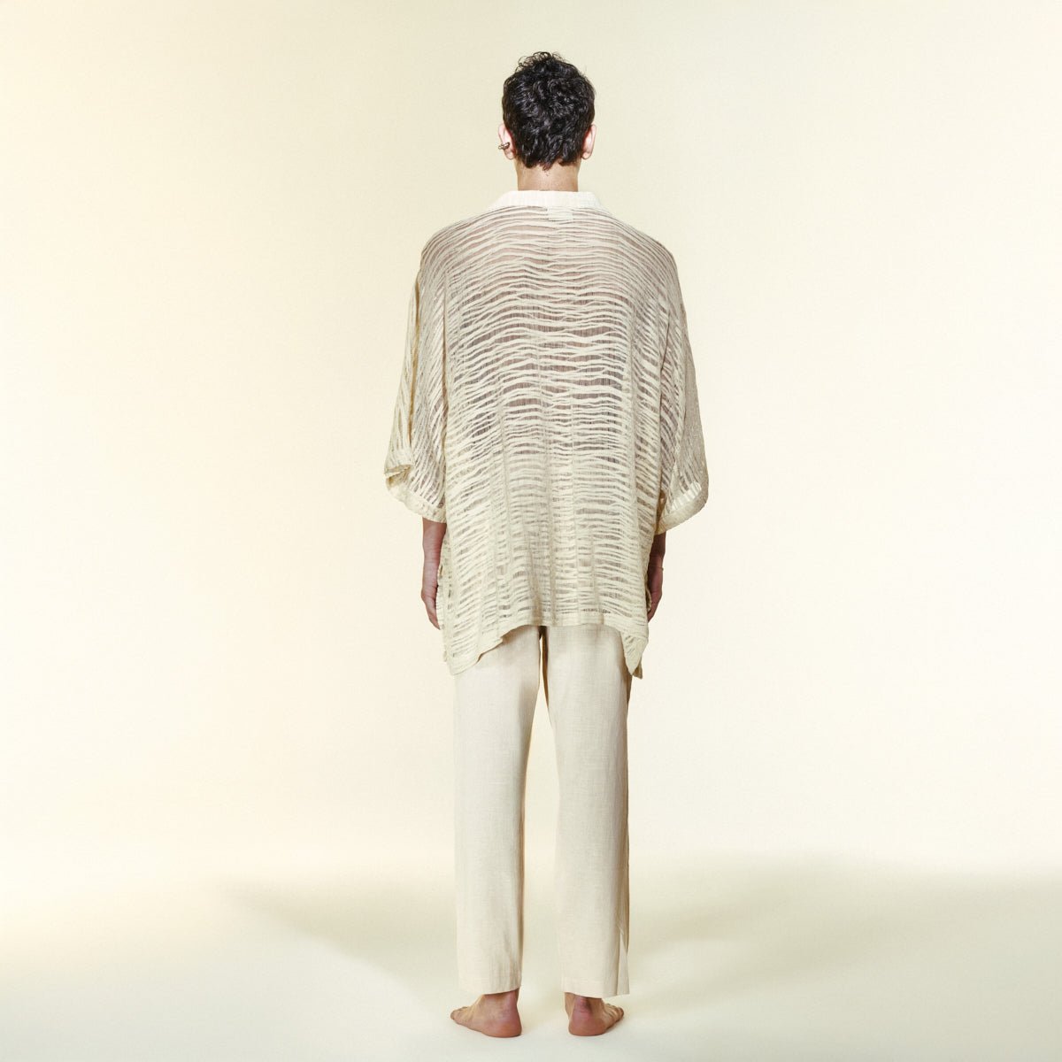 SPES Men Pants - Cream - Pantolon - sabbia