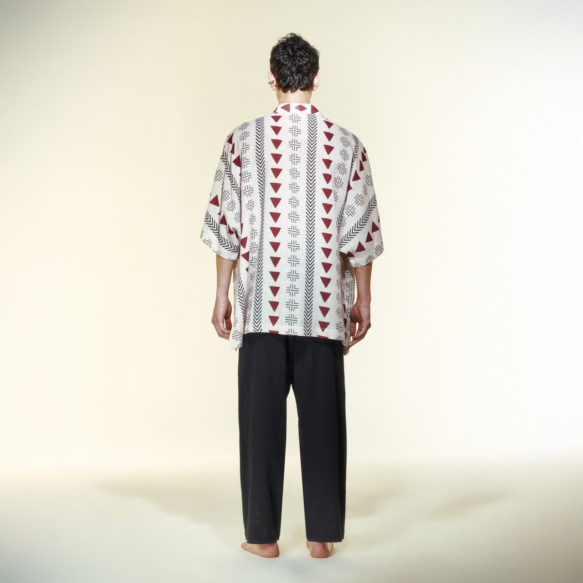 TESSARA Men Kimono - Multi - Kimono - sabbia