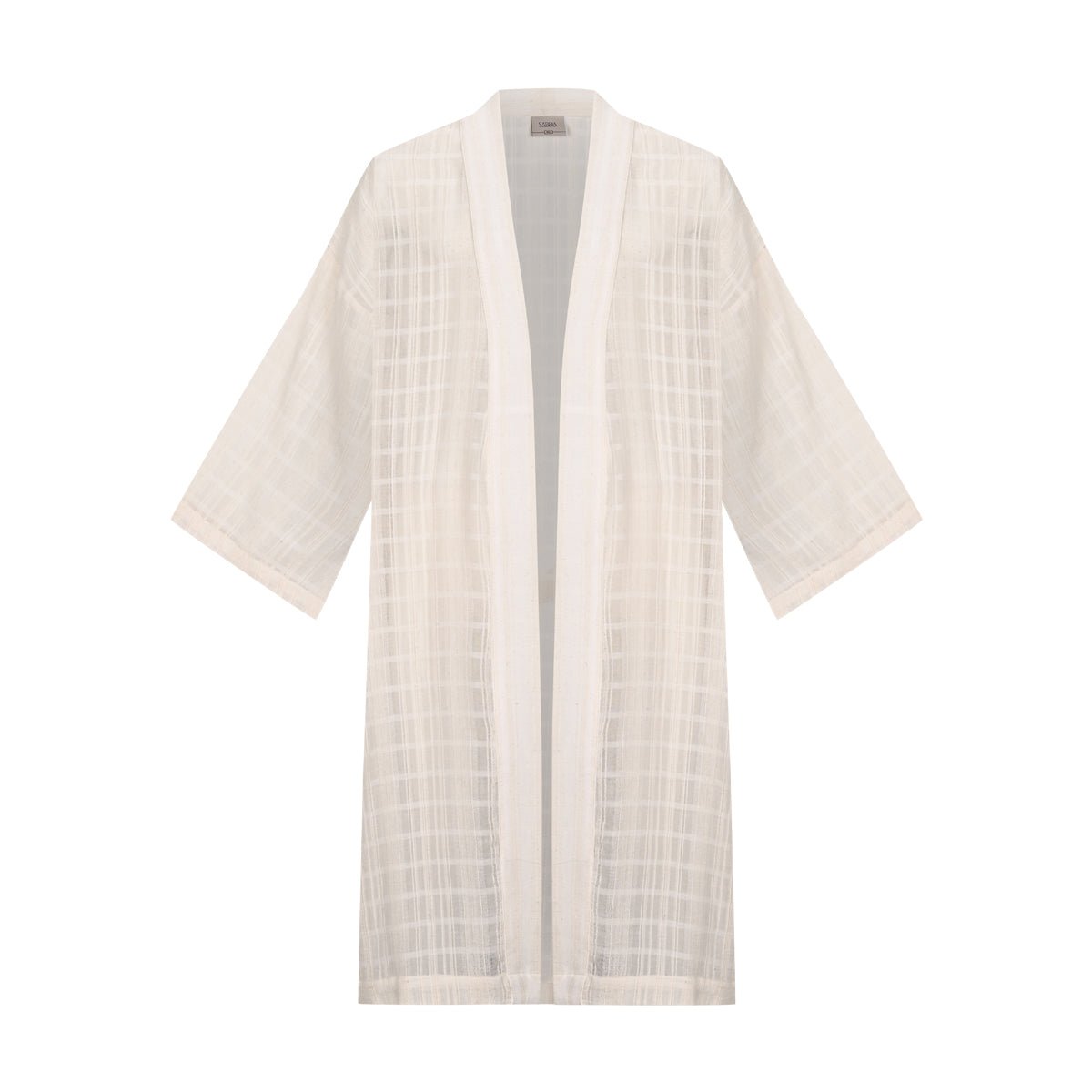 VELORA Men Kimono - Cream - Kimono - sabbia