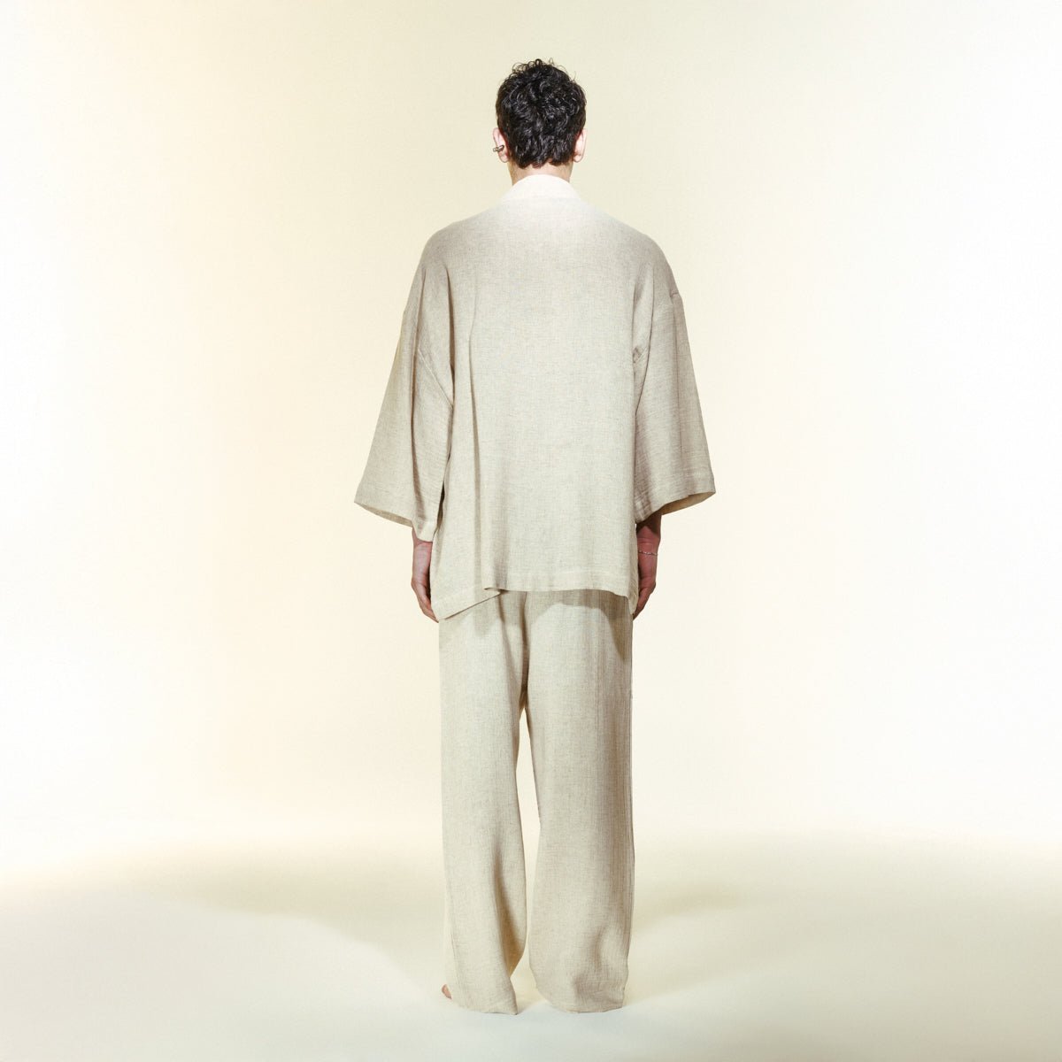 ZEPHYRA Men Pants - Cream - Pantolon - sabbia