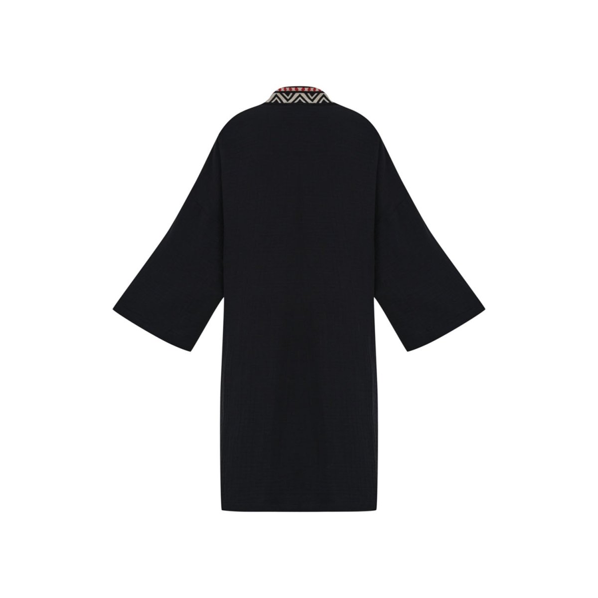 ALORA Oversize Men Kimono - Black - sabbia