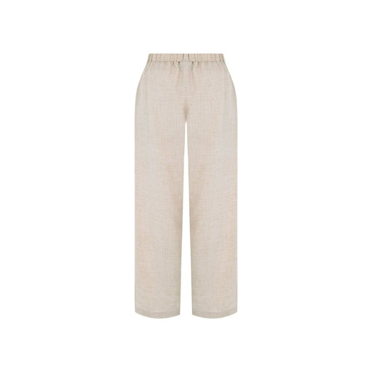 CARNA Oversize Men Pants - Cream - sabbia