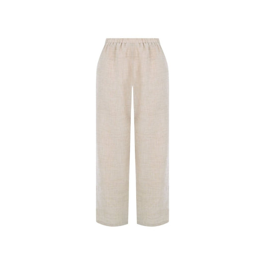CARNA Oversize Men Pants - Cream - sabbia