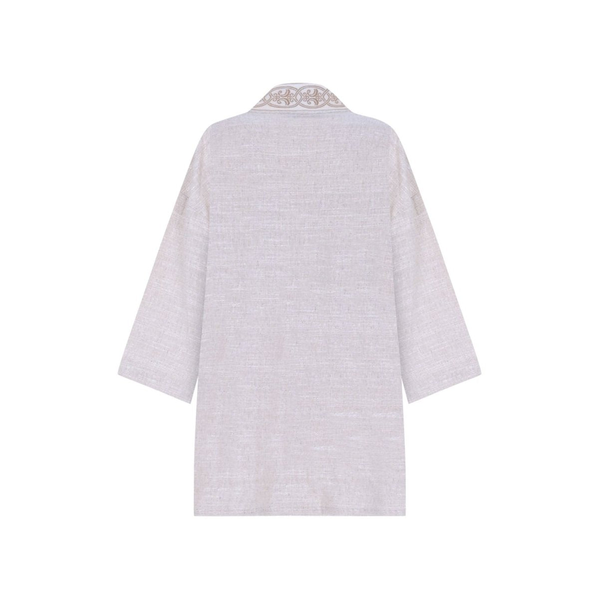 MENA Oversize Men Kimono - Ecru - sabbia