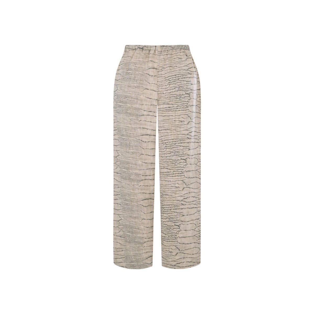 NEIRO Men Pants - Ecru/Brown - sabbia