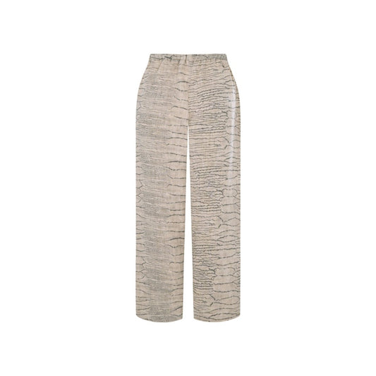 NEIRO Men Pants - Ecru/Brown - sabbia