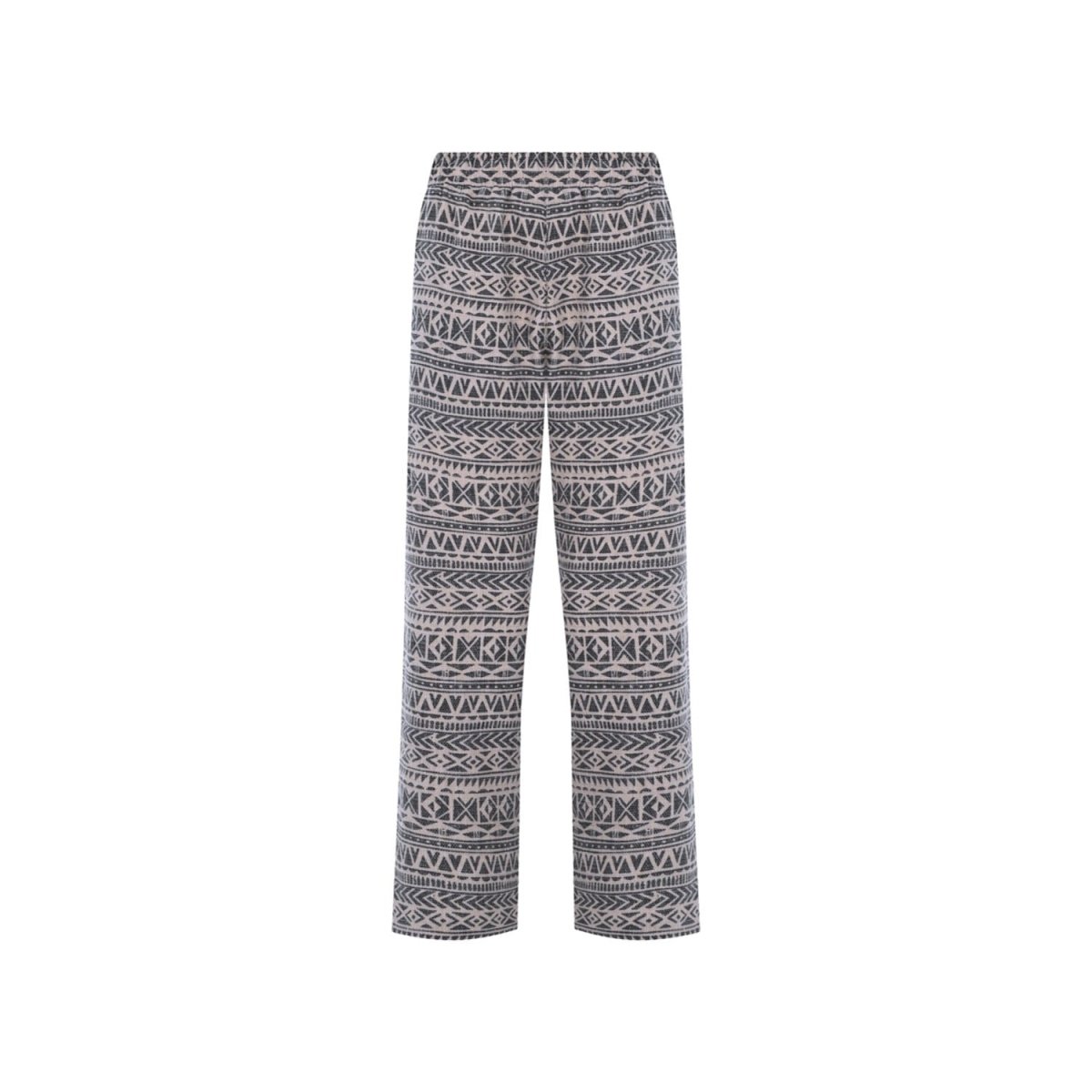 SARA Men Pants - Ecru/Black - sabbia