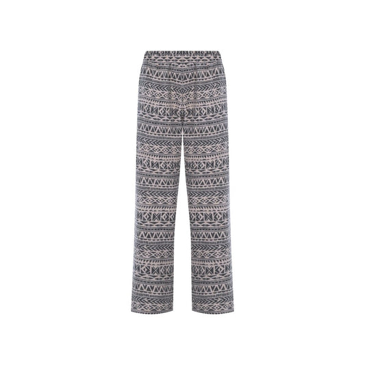 SARA Men Pants - Ecru/Black - sabbia