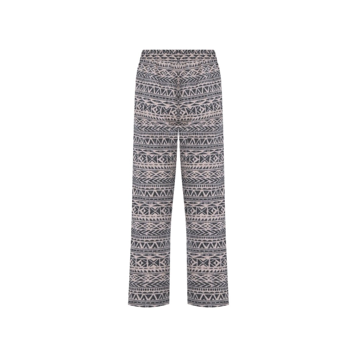 SARA Men Pants - Ecru/Black - sabbia