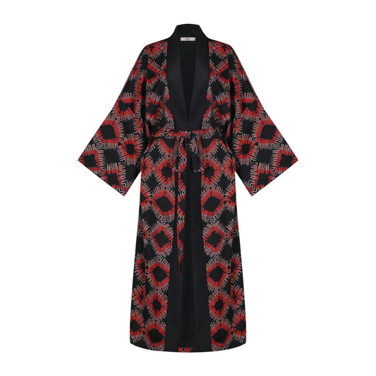ASTERIA Unisex Oversize Kimono - Multi - sabbia