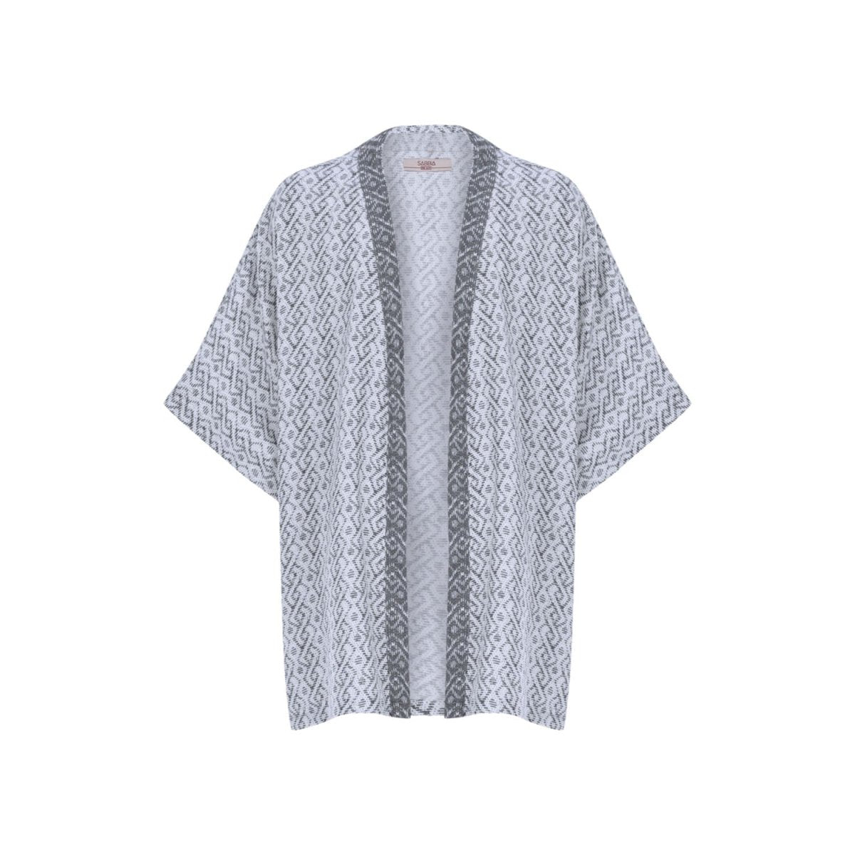 ATI Oversize Men Kimono - Grey/White - sabbia