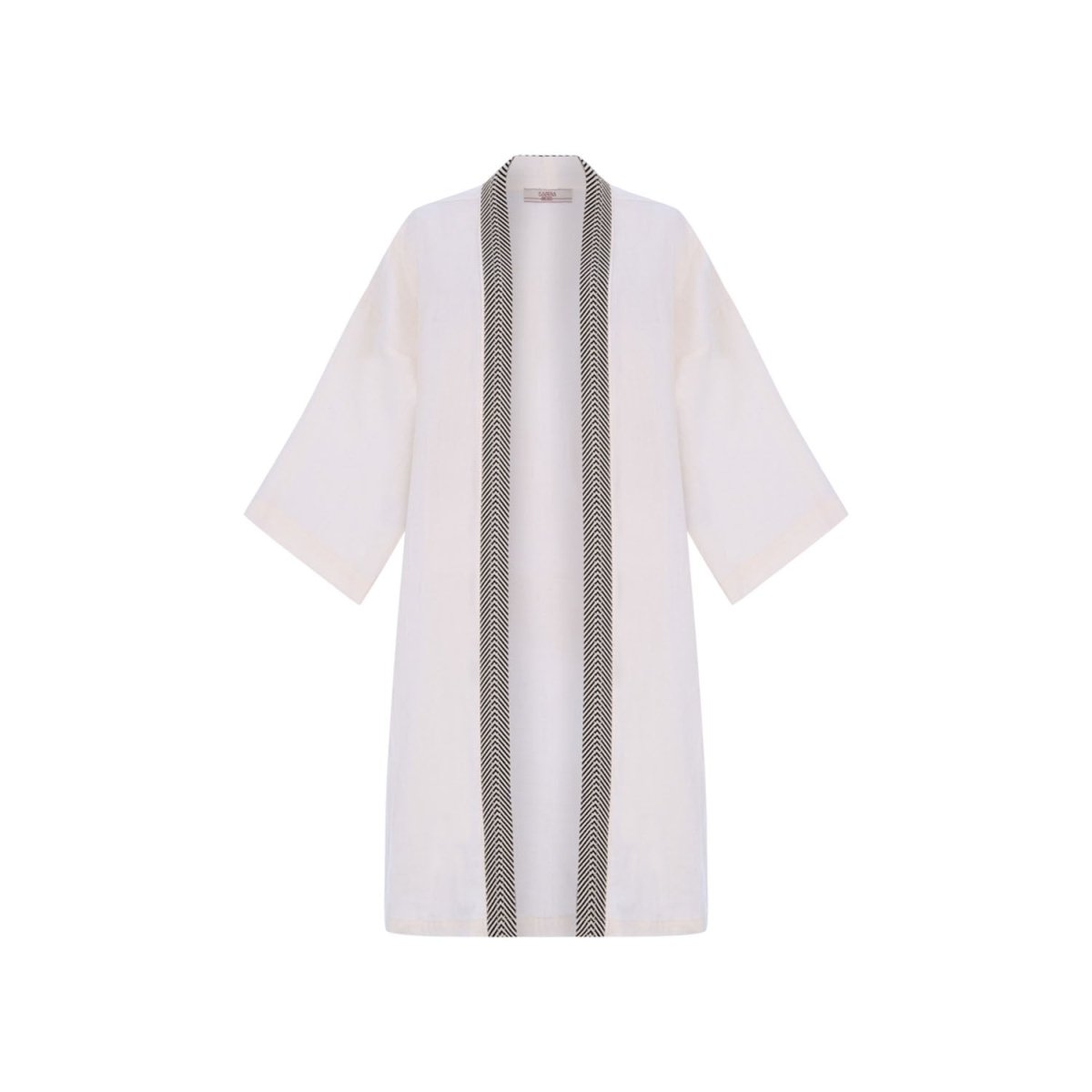 HERA Oversize Men Kimono - Natural White - sabbia